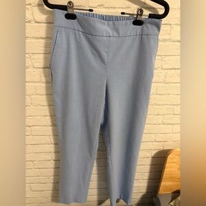 Rachel Zoe Blue Cropped Ankle Pants